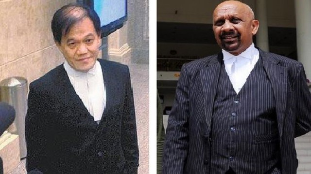 
Hai luật sư bào chữa cho Đoàn Thị Hương: Hisyam Teh Poh Teik (trái) và Naran Singh. Ảnh: BBC.
