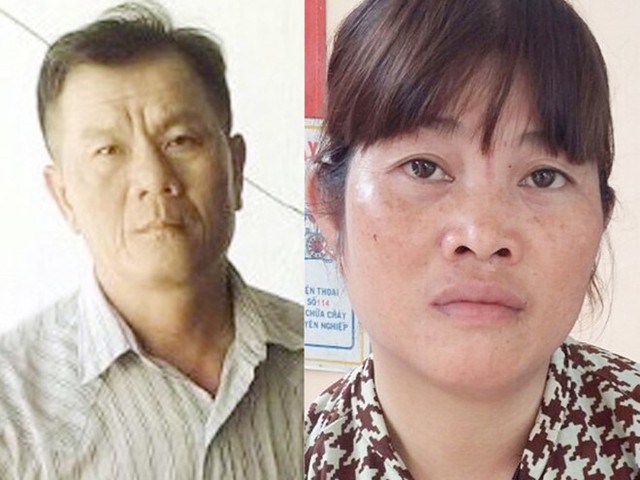 Vợ chồng Tim - Nga. Ảnh: Công an cung cấp.