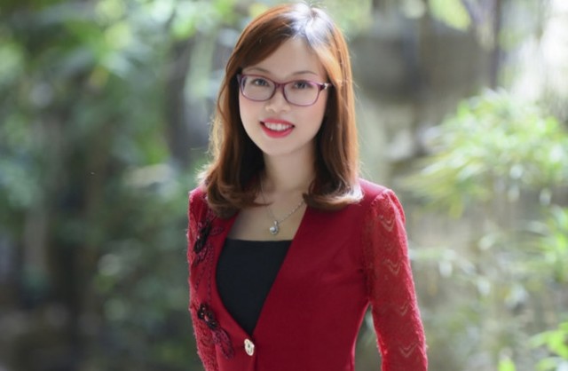 
Cô Đỗ Thúy Hằng, giáo viên dạy tiếng Anh tại Hà Nội.
