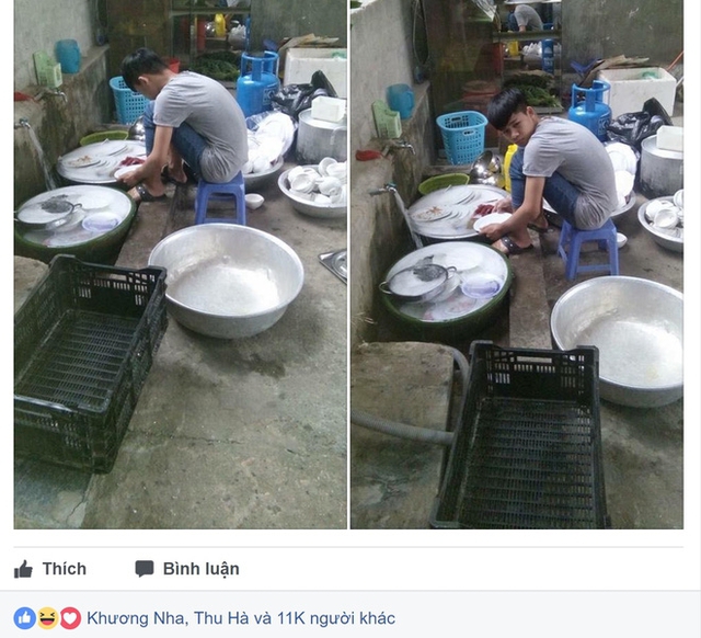 Ai n&oacute;i con trai kh&ocirc;ng biết rửa b&aacute;t th&igrave; bơi hết v&agrave;o đ&acirc;y!