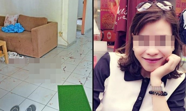 Người phụ nữ Việt tử vong trong căn hộ với 9 vết đâm vào bụng.