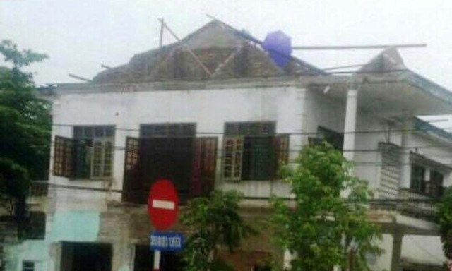 Ng&ocirc;i nh&agrave; nơi ba nạn nh&acirc;n bị điện giật. Ảnh: N.A.