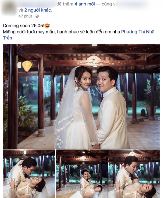 
Ảnh cưới của cặp đ&ocirc;i được một người bạn th&acirc;n đăng l&ecirc;n trang c&aacute; nh&acirc;n khiến nhiều người t&ograve; m&ograve;.
