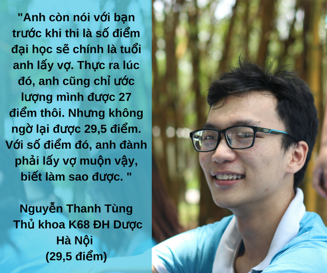 
Câu nói hài hước của Thanh Tùng đang gây sốt trên diễn đàn mạng của trường.
