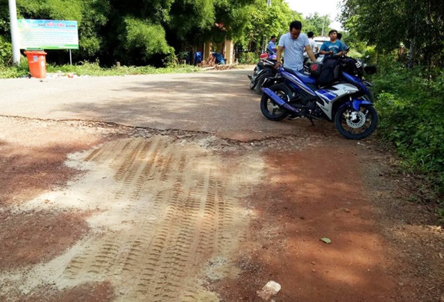 
Hiện trường xảy ra vụ &aacute;n mạng. Ảnh: Ngọc An.
