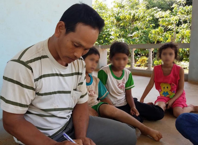 Anh Y Huynh Bdap kể lại sự việc với ph&oacute;ng vi&ecirc;n. Ảnh: CTV.