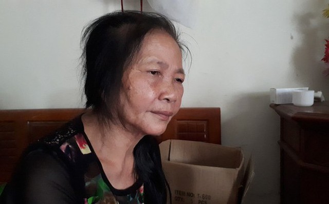 
Bà Hoàng Thị Nguyệt ( bà nội cháu Việt Anh) chia sẻ với phóng viên
