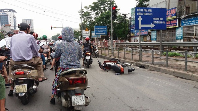 Hiện trường vụ va chạm giao th&ocirc;ng