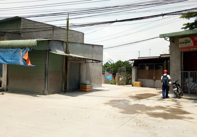 
Khu vực xảy ra vụ tạt ax&iacute;t. Ảnh: Ngọc An.
