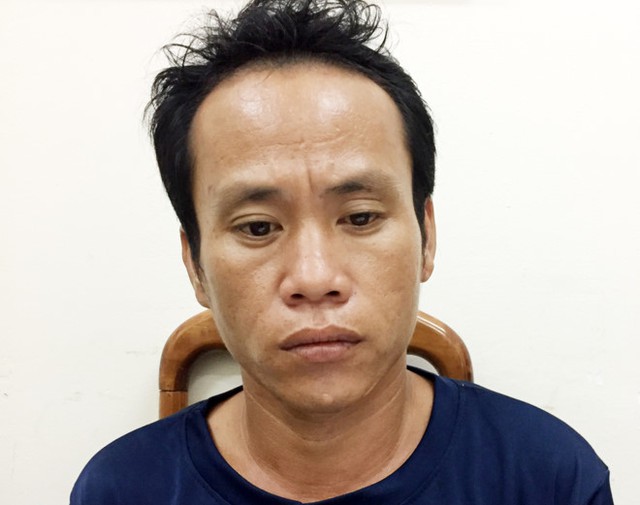 
T&agrave;i tại cơ quan c&ocirc;ng an. Ảnh: CTV.
