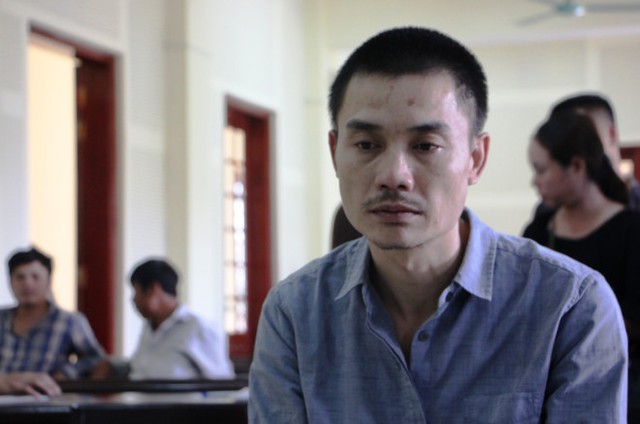 
Nguyễn Thanh Ngọc tại phi&ecirc;n t&ograve;a x&eacute;t xử. Ảnh: Phạm H&ograve;a.
