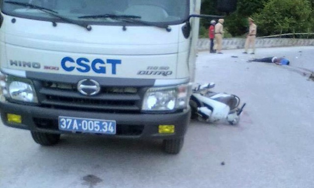 Hiện trường vụ TNGT