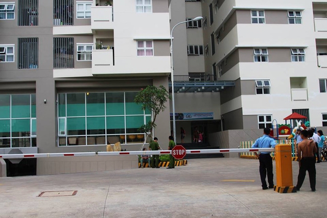 Khu vực nơi xảy ra sự việc.