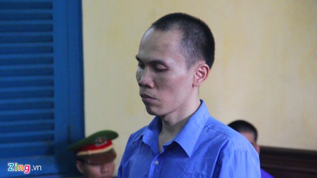 
Bị cáo Nguyễn Hữu Hậu tại phiên tòa phúc thẩm. Ảnh: Kỳ Hoa.
