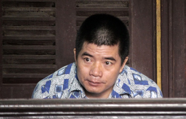 
Bị cáo Đoàn Minh Chí tại phiên tòa.
