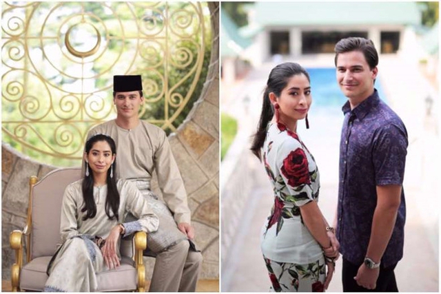 
Ảnh cưới của công chúa Johor và hôn phu người Hà Lan được chụp gần 1 tháng trước lễ cưới. Ảnh: Bernama.
