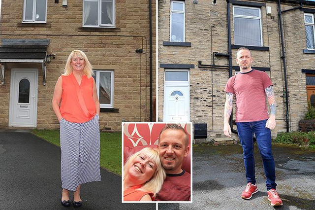 
Hai vợ chồng Claire và David sống trong hai ngôi nhà cách nhau hơn 6 km.
