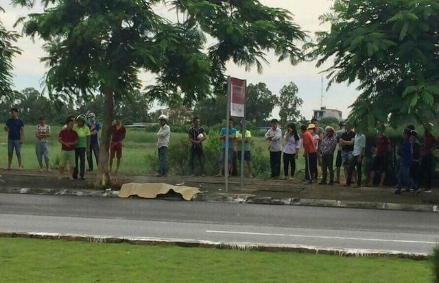 Hiện trường vụ tai nạn hy hữu