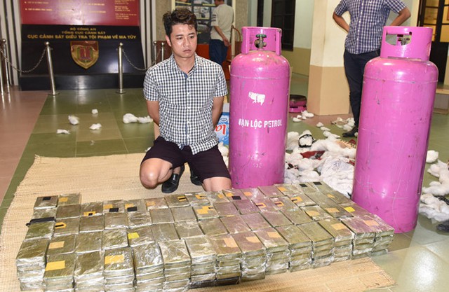 
Số ma t&uacute;y thu giữ trong c&aacute;c b&igrave;nh gas. Ảnh: H.T.
