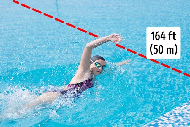 Khả năng bơi lội của các nữ tiếp viên cũng là một yếu tố được để mắt đến khi tuyển chọn.