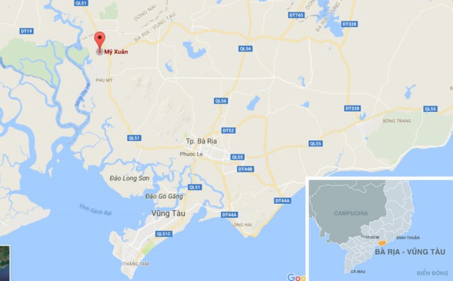 
Địa điểm xảy ra vụ án. Ảnh: Google Maps.
