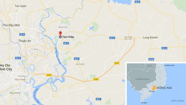
Địa điểm xảy ra vụ &aacute;n. Ảnh: Google Maps.
