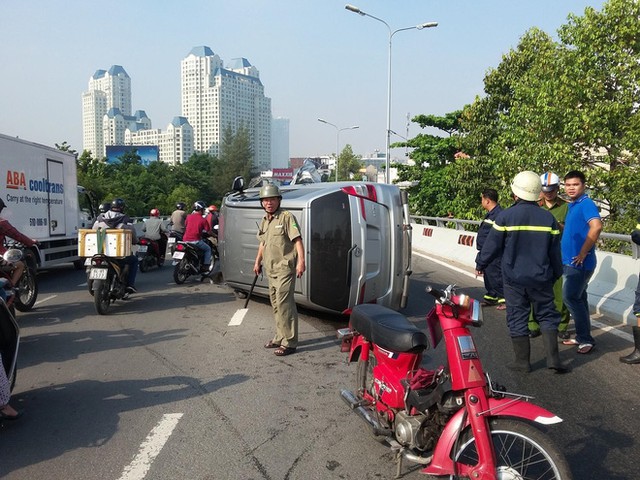 Hiện trường xảy ra tai nạn.