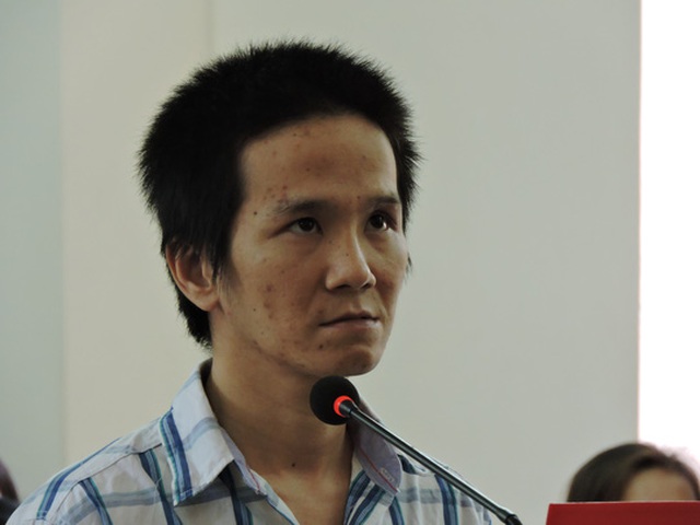
Bị cáo Huỳnh Ngọc Phương tại phiên xét xử
