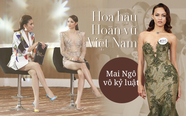 
Mai Ngô gây bức xúc cho khán giả khi có thái độ không tốt với Võ Hoàng Yến - Phạm Hương ở tập 2 Tôi là Hoa hậu Hoàn vũ Việt Nam 2017.

