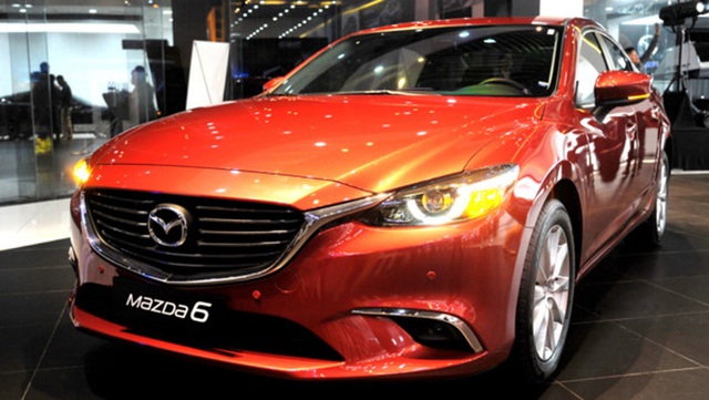 Mazda6 đang là mẫu xe có mức giá hấp dẫn trong phân khúc sedan hạng D.