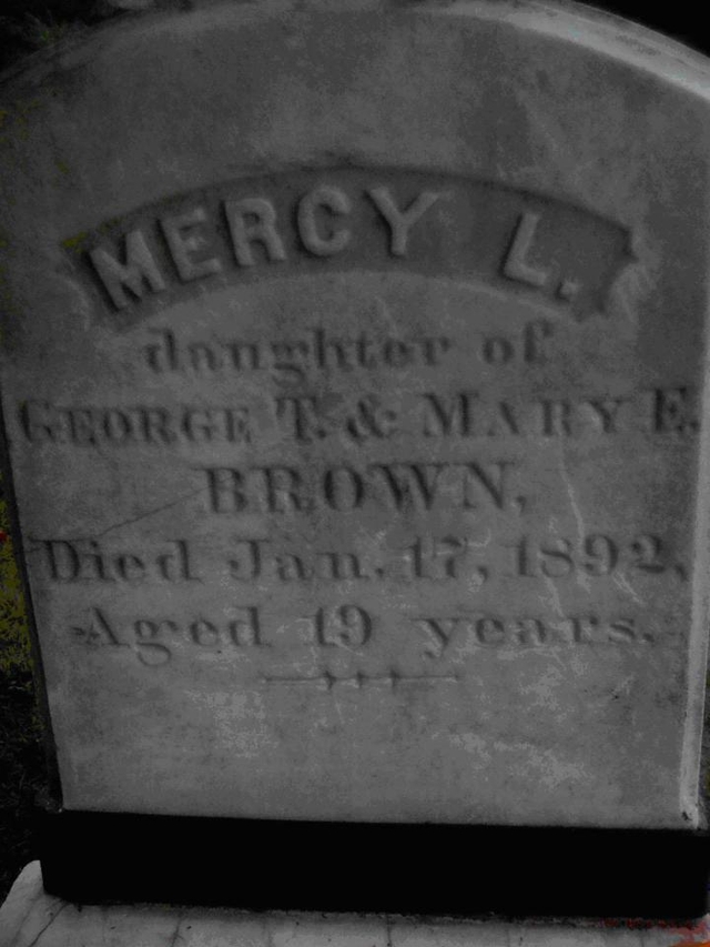 
Bia mộ của Mercy.
