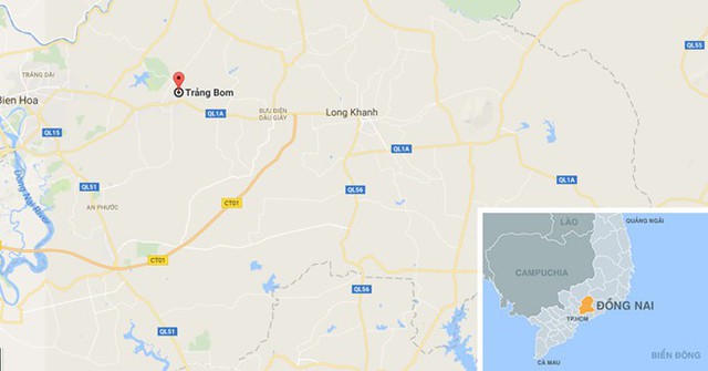 
Địa điểm xảy ra vụ cướp. Ảnh: Google Maps.
