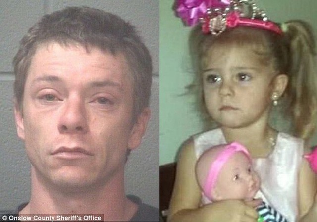 Earl Kimrey buộc tội có liên quan đến cái chết của con gái của bạn gái, Mariah Woods. (Ảnh: Internet)