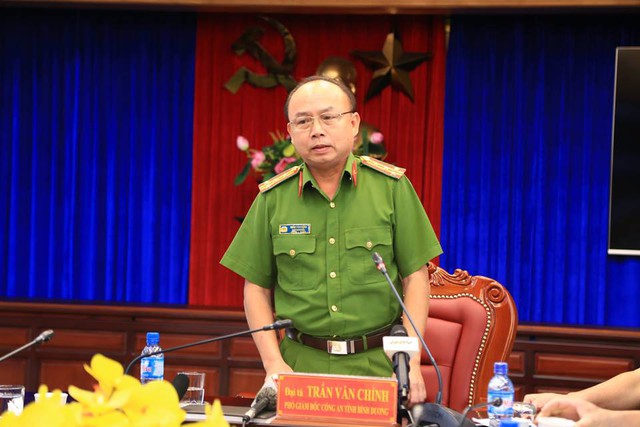 Đại tá Trần Văn Chính, Phó giám đốc Công an tỉnh Bình Dương nói về vụ án