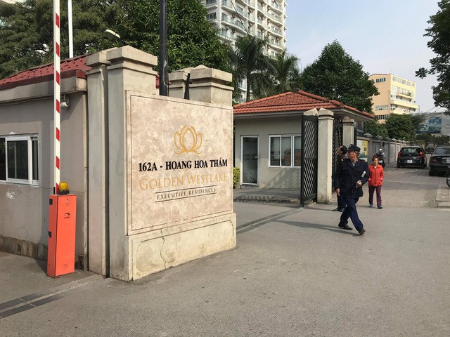 Chung cư Golden Westlake - nơi xảy ra cháy. Ảnh: Dân trí