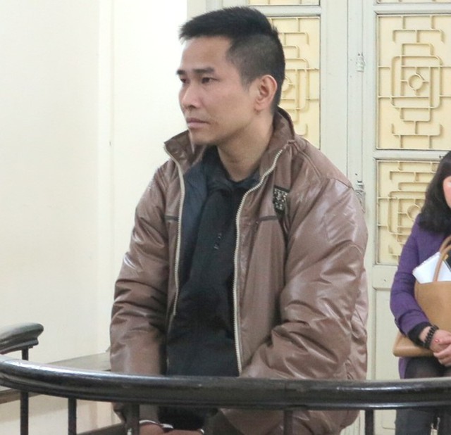 
Bị cáo Thắng tại tòa. Ảnh: Vân Thanh.
