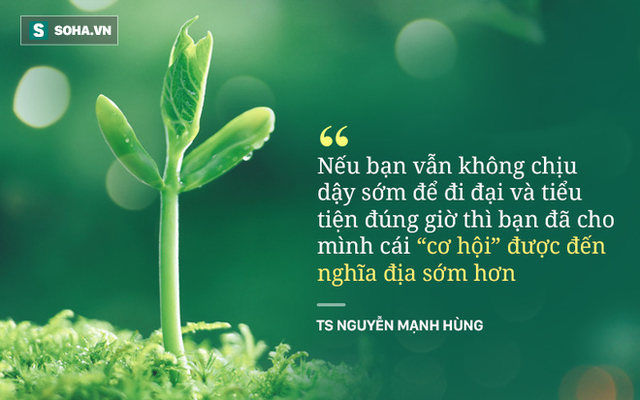 TS Nguyễn Mạnh H&ugrave;ng: Rất nhiều người đang ngủ sai giờ. Họ kh&ocirc;ng biết đường tới nghĩa địa dần ngắn lại - Ảnh 5.