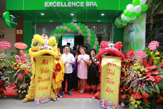 Cơ sở số 6 Excellence Spa tại Hoàng Cầu khai trương chính thức hoạt động từ ngày 9/5