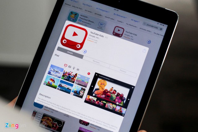 
YouTube Kids của Google sẽ có icon màu đỏ, hình chiếc xe ôtô mặt cười.
