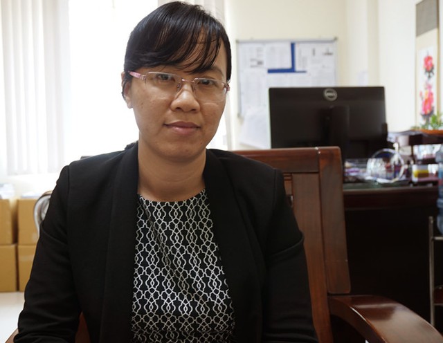 
B&agrave; Dương Thị Hồng Hiếu, Trưởng ph&ograve;ng Đ&agrave;o tạo ĐH Sư phạm TP.HCM. Ảnh: Minh Nhật.
