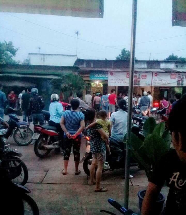 
Hiện trường xảy ra &aacute;n mạng. Ảnh: N.Đ.N

