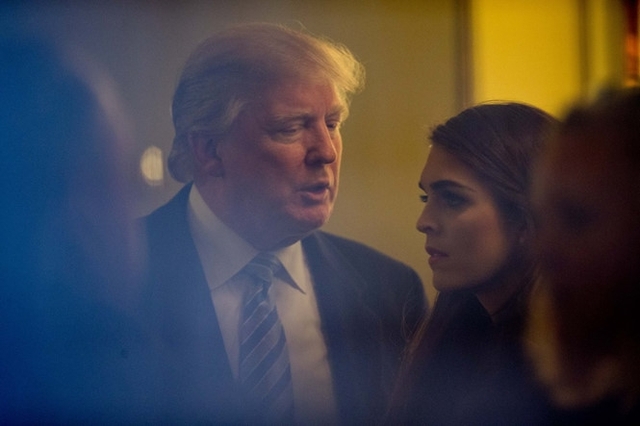 
Hope Hicks là một trong những phụ tá thân cận nhất của ông Trump. Ảnh: AP.
