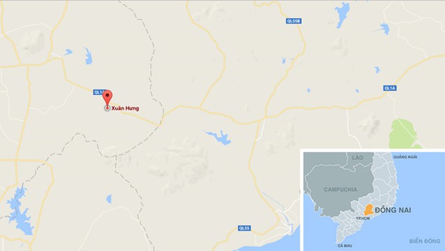 Địa điểm xảy ra vụ việc. Ảnh: Google Maps.
