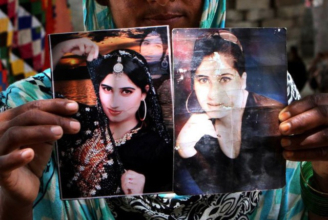 
C&ocirc; Kim của Pakistan bị anh trai s&aacute;t hại d&atilde; man v&igrave; d&aacute;m đăng ảnh n&oacute;ng l&ecirc;n mạng x&atilde; hội.
