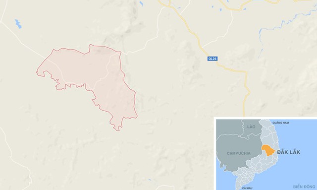 X&atilde; Cư Yang nơi xảy ra vụ tai nạn. Ảnh: Google Maps.