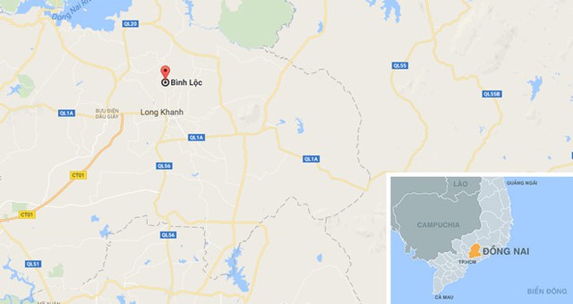 
Địa điểm xảy ra án mạng. Ảnh: Google Maps
