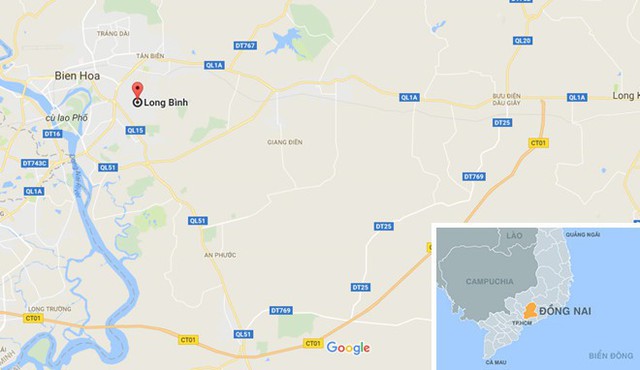 Địa điểm xảy ra án mạng. Ảnh: Google Maps.