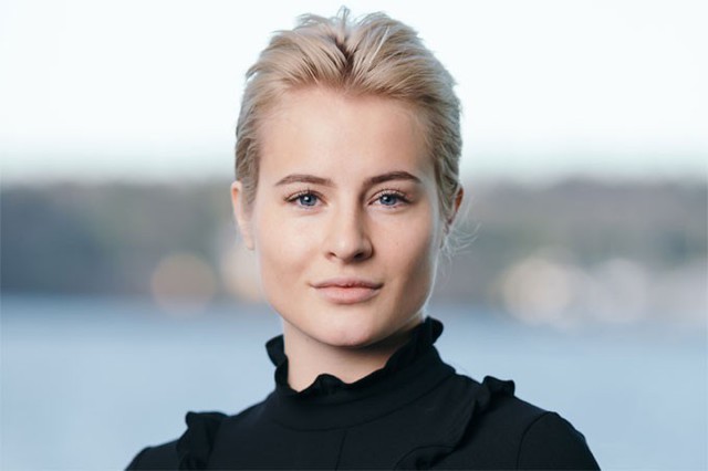 Tỷ phú Katharina Andresen trên báo Time.