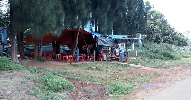 
Quán nước nơi L. bị bắn. Ảnh: Vũ Di.
