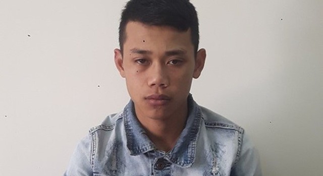 Nghi phạm Dũng tại cơ quan điều tra. Ảnh: Công an Gia Lai.